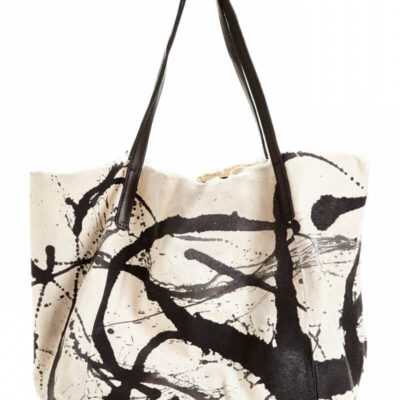 Oak & Graf Lantz Loak City Tote Splattered Paint